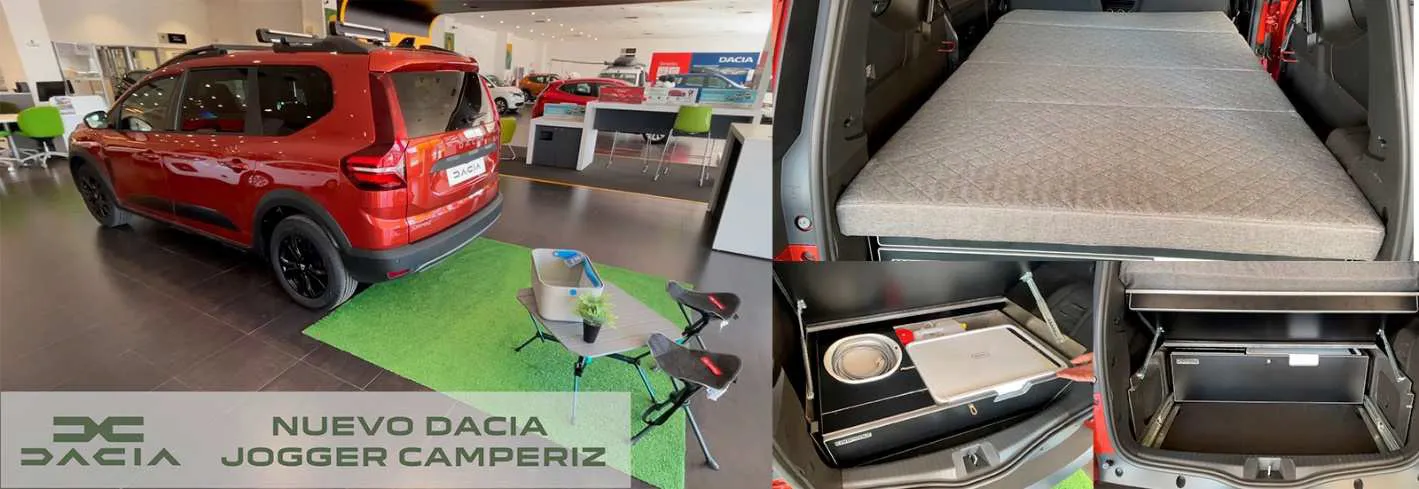 El nuevo Dacia Jogger Camperiz, primer turismo vivienda camperizado