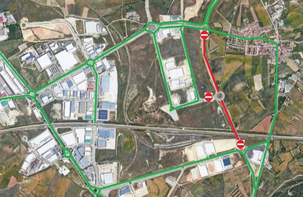 Se corta la calle Laredo para instalar las barracas