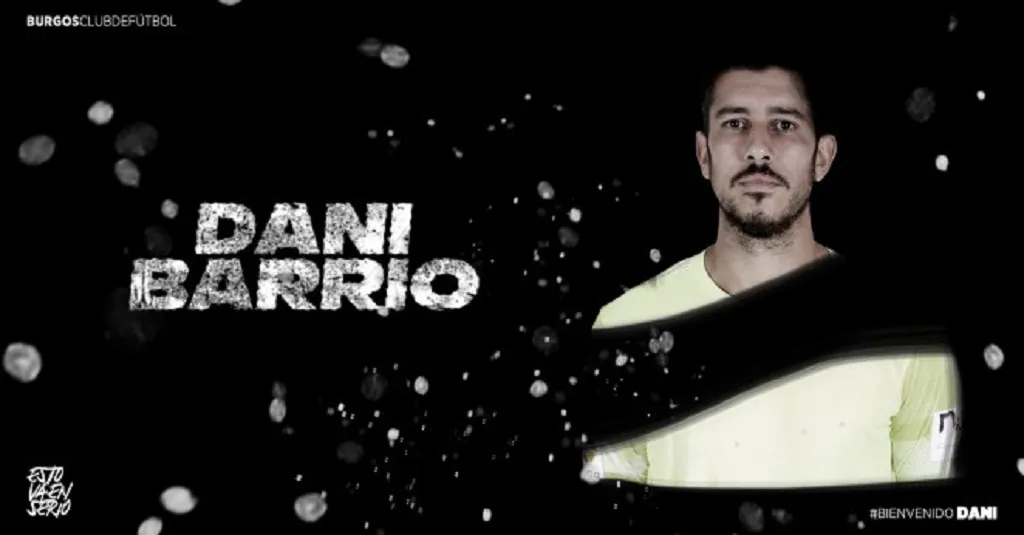 Dani Barrio, otro portero para el Burgos CF