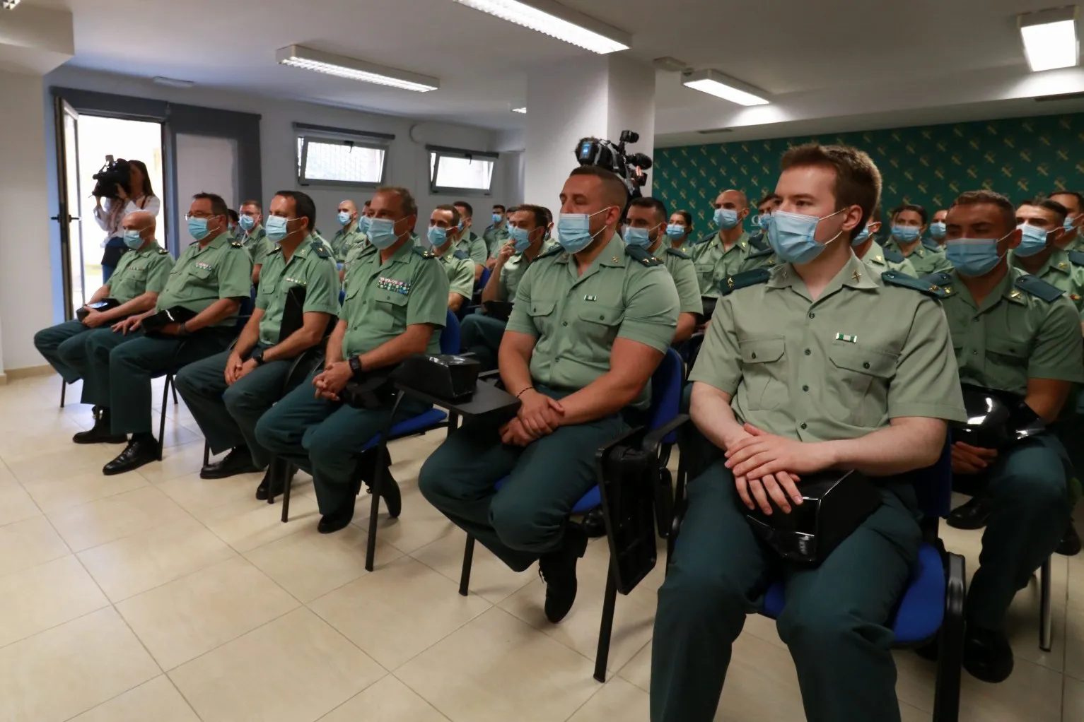 68 guardias civiles en prácticas se incorporan a la Comandancia de Burgos