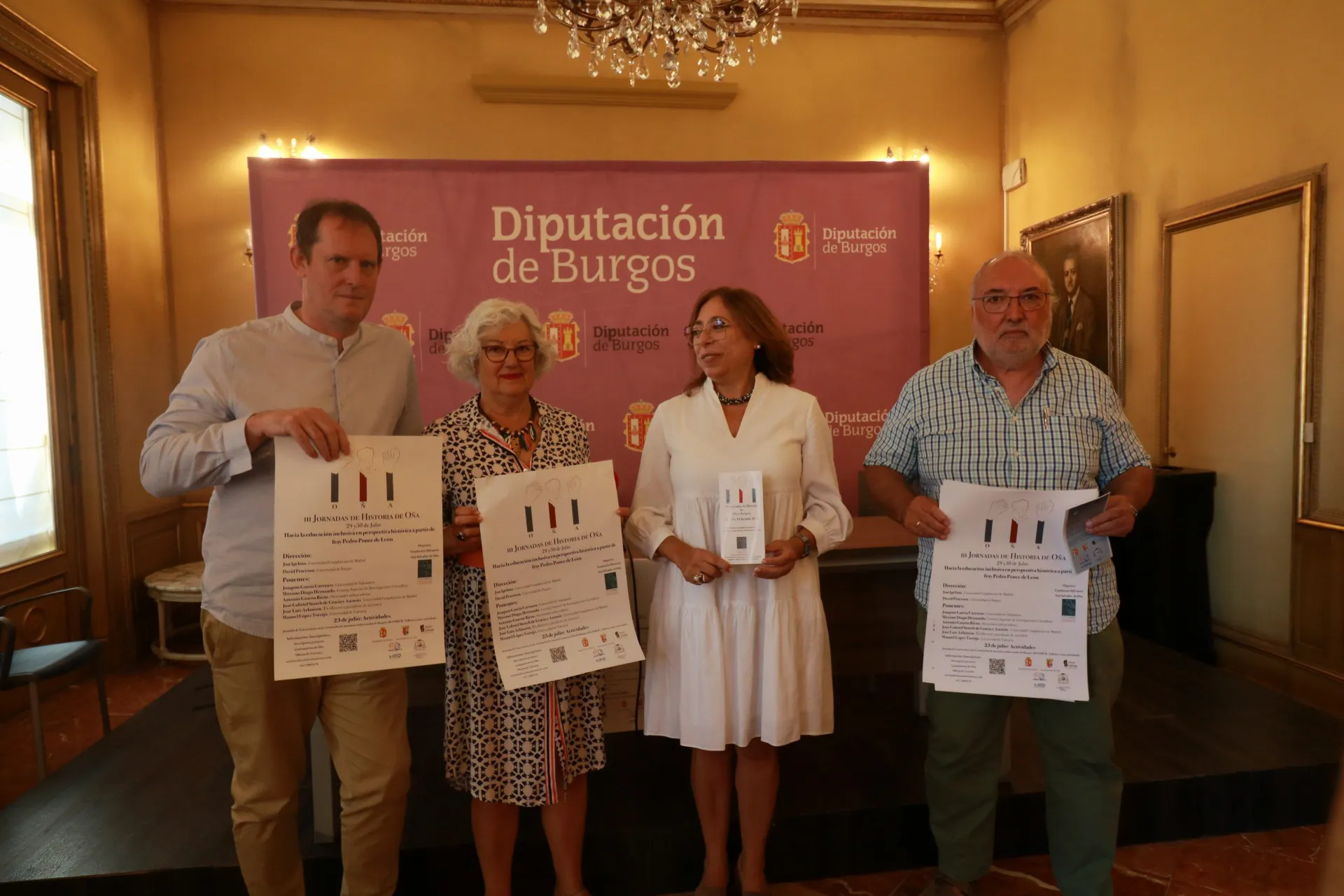 Oña pone el foco en el privilegio de pertenecer a la historia de Fray Pedro Ponce de León con las III Jornadas de Historia