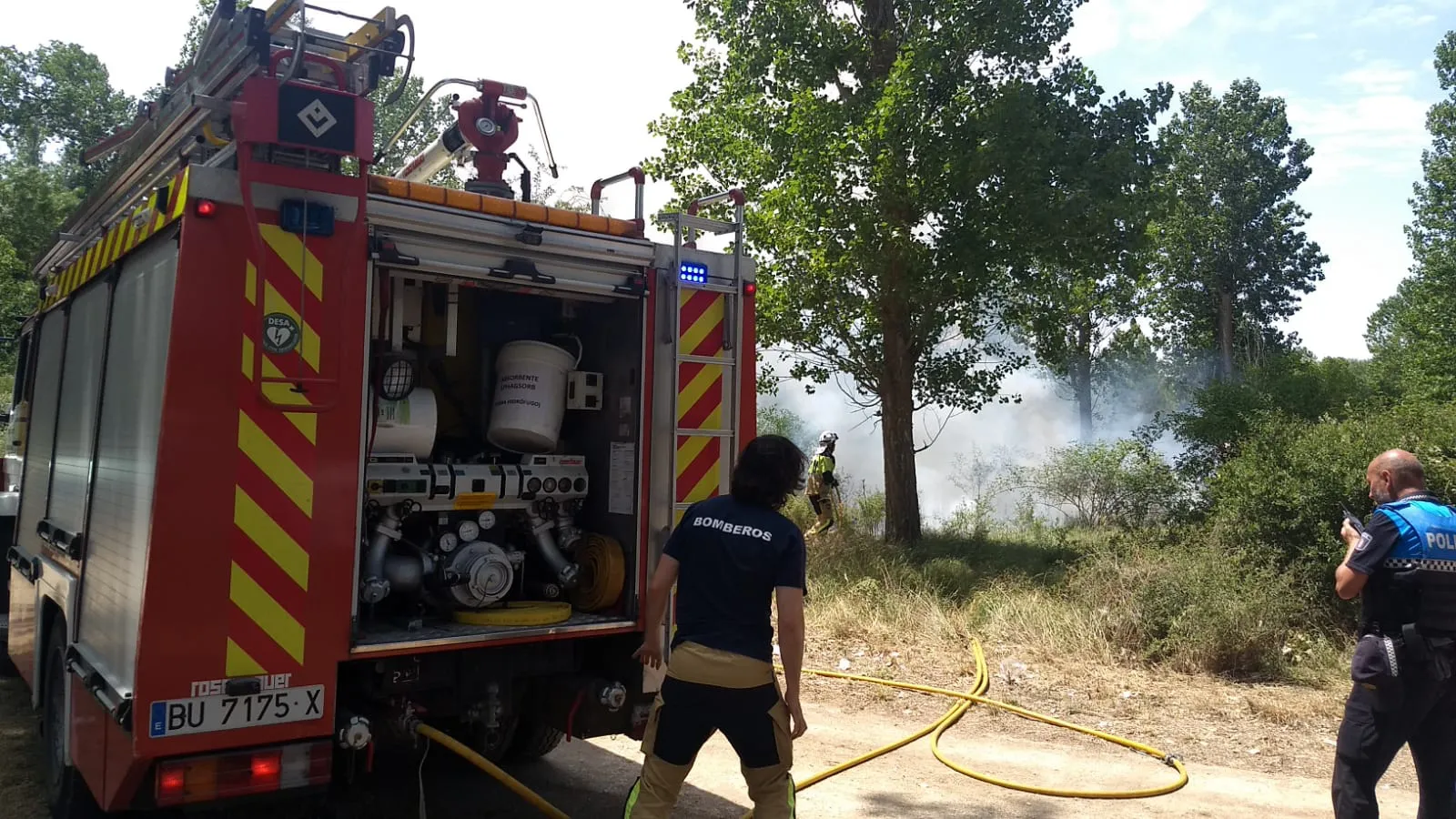 La Junta declara alerta de riesgo de incendios forestales del 25 al 29 de julio