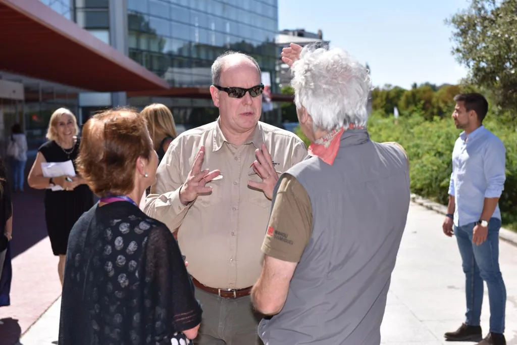 El príncipe Alberto II de Mónaco y su visita al Museo de la Evolución Humana y los Yacimientos de Atapuerca