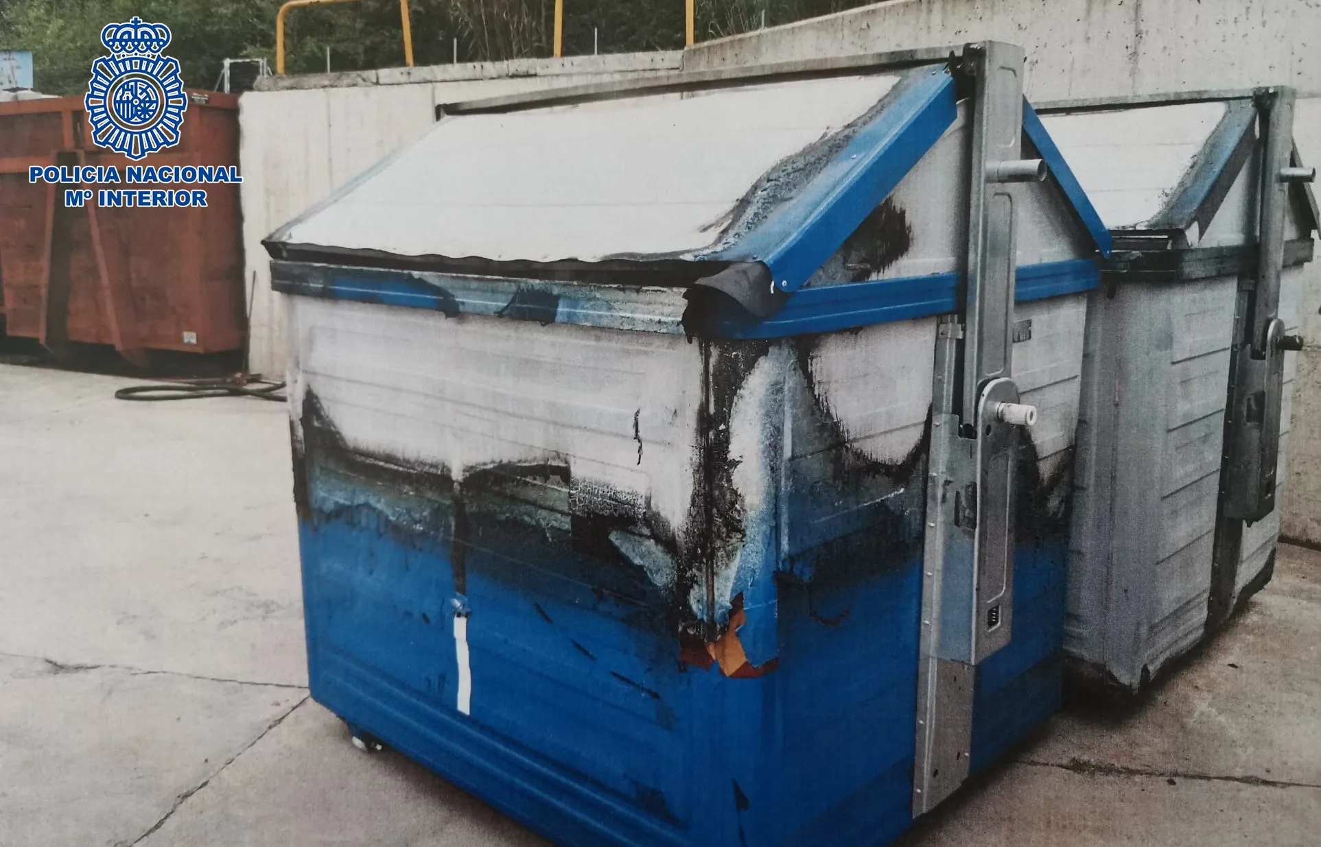 Detenidos dos hombres por un presunto delito de daños