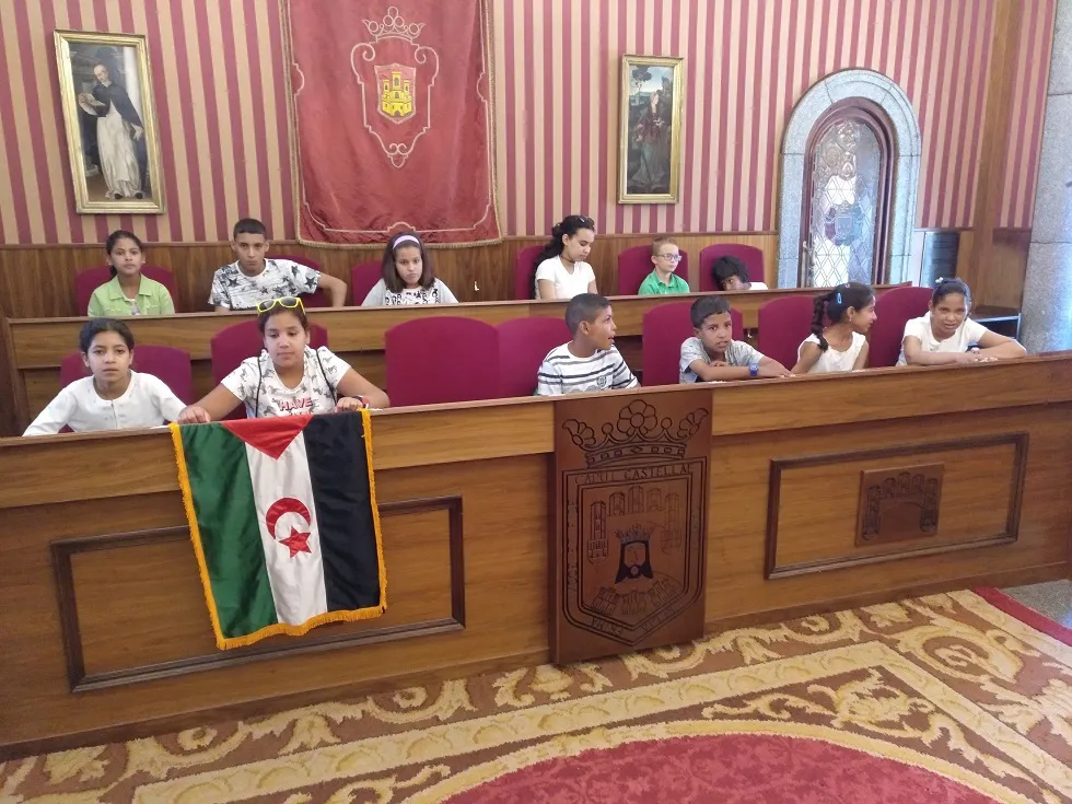 137 niños saharauis vuelven a participar en el programa Vacaciones en Paz en CyL