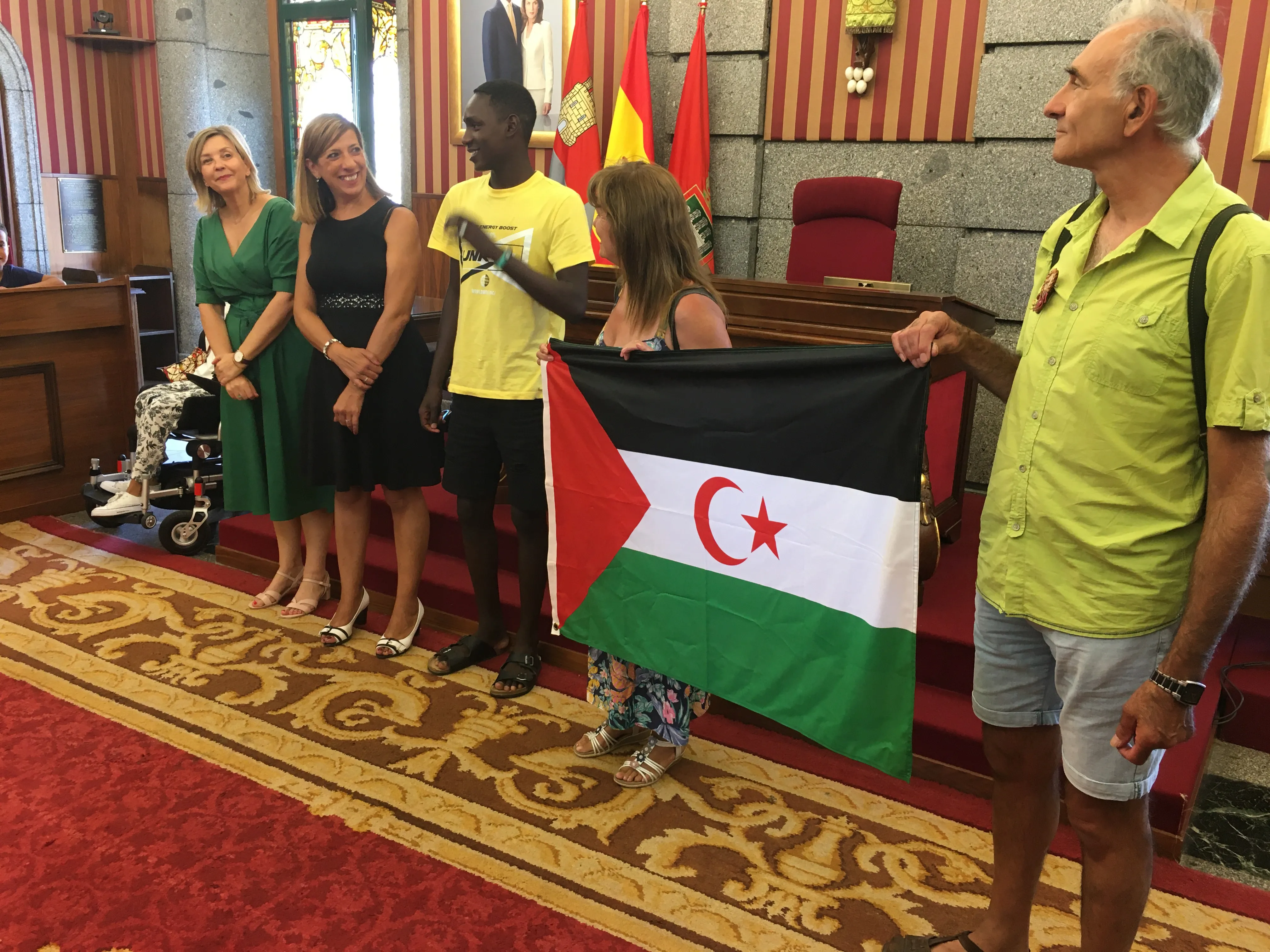 Burgos recibe a 20 niños saharauis en el programa Vacaciones en Paz