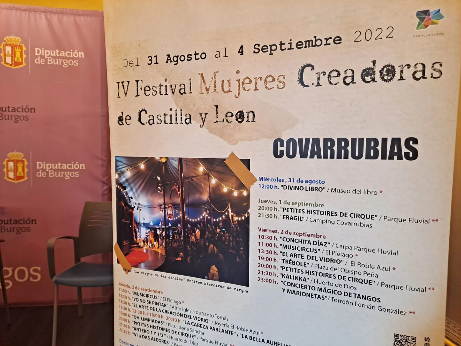 Covarrubias recupera la fuerza del Festival Mujeres Creadoras, más internacional que nunca