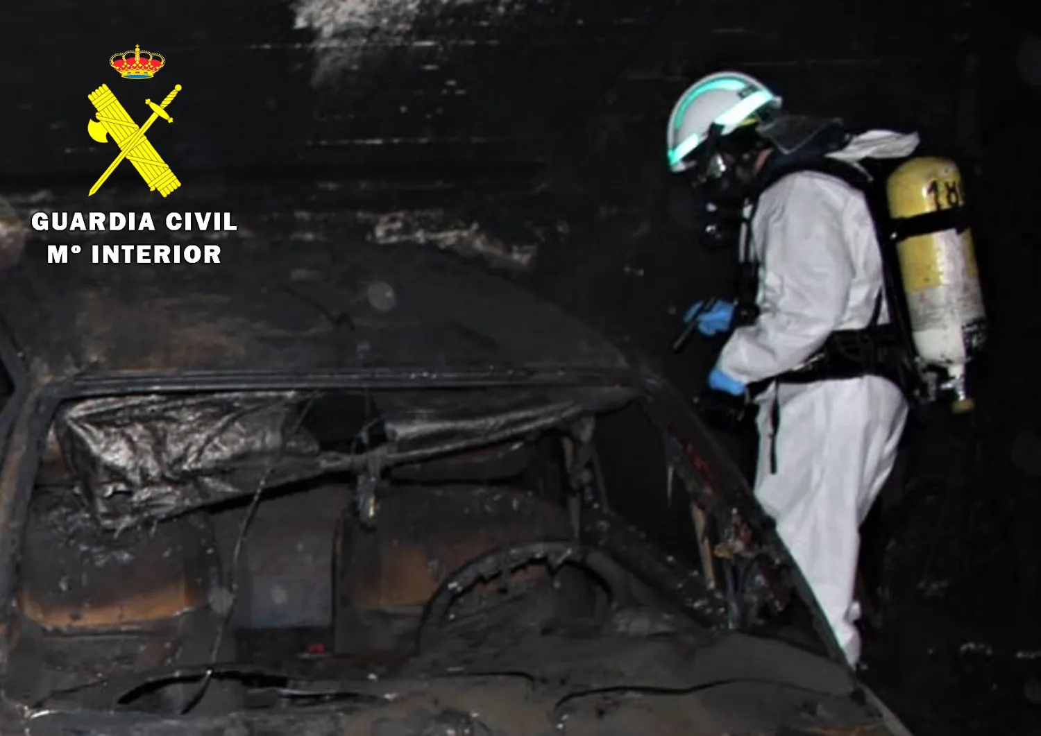 La Guardia Civil encuentra pruebas de ‘intencionalidad provocada’ en un incendio en un garaje de San Mamés