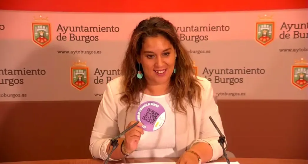 Puntos violeta para identificar qué locales de Burgos no miran hacia otro lado frente a la violencia de género