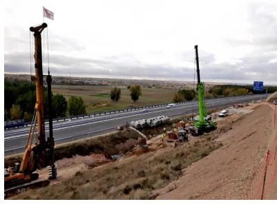 Finalizan los trabajos de estabilización del tramo de la circunvalación BU-30 afectado por grietas