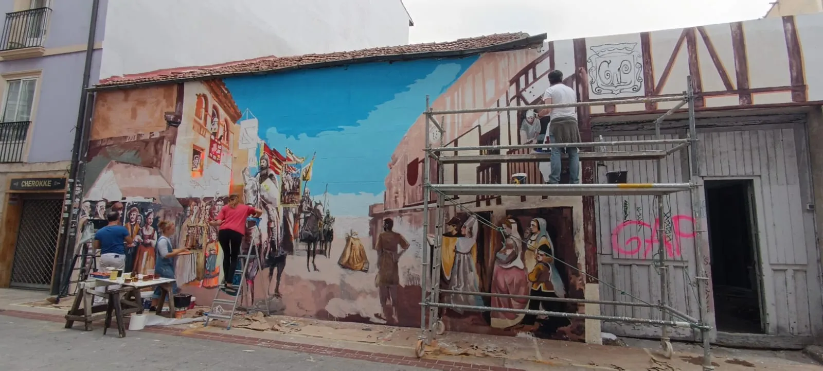 Foto 2 - El nuevo mural de Burgos
