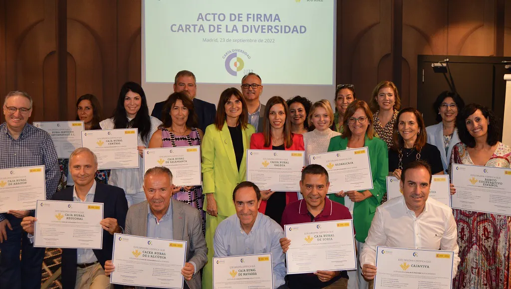 Cajaviva y el Grupo Caja Rural se comprometen con la inclusión y firma la Carta de la Diversidad