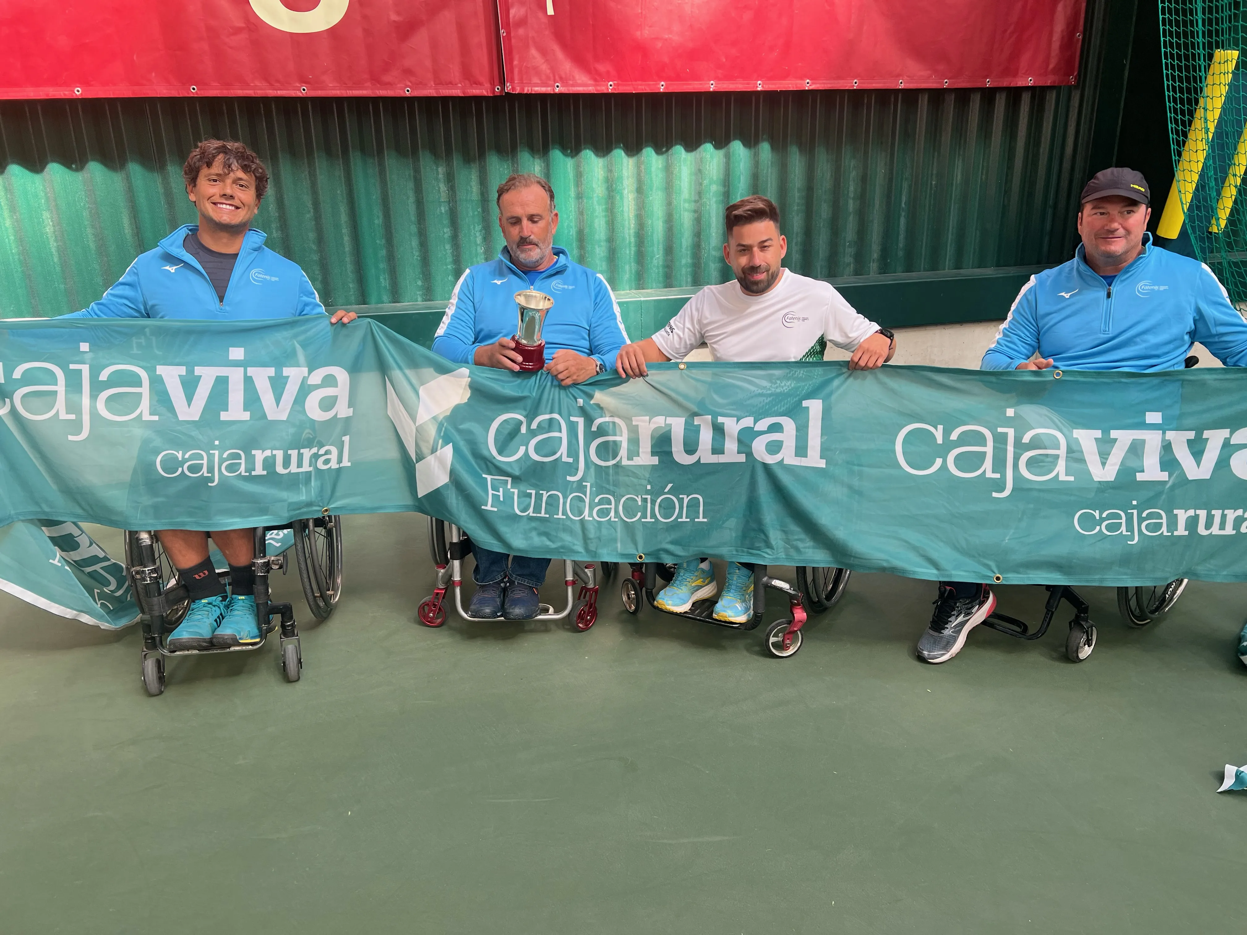 Andalucía se alza vencedora en el XX Campeonato de España de Tenis en Silla de Ruedas por Comunidades Autónomas patrocinado por Cajaviva y Fundación Caja Rural