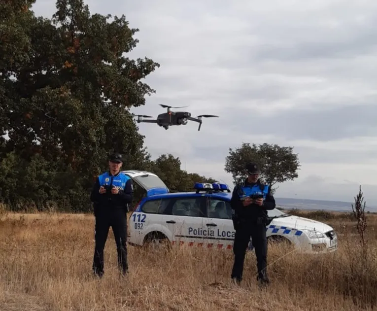 La unidad de Drones de la Policía Local interviene en la búsqueda de Sergio Sierra