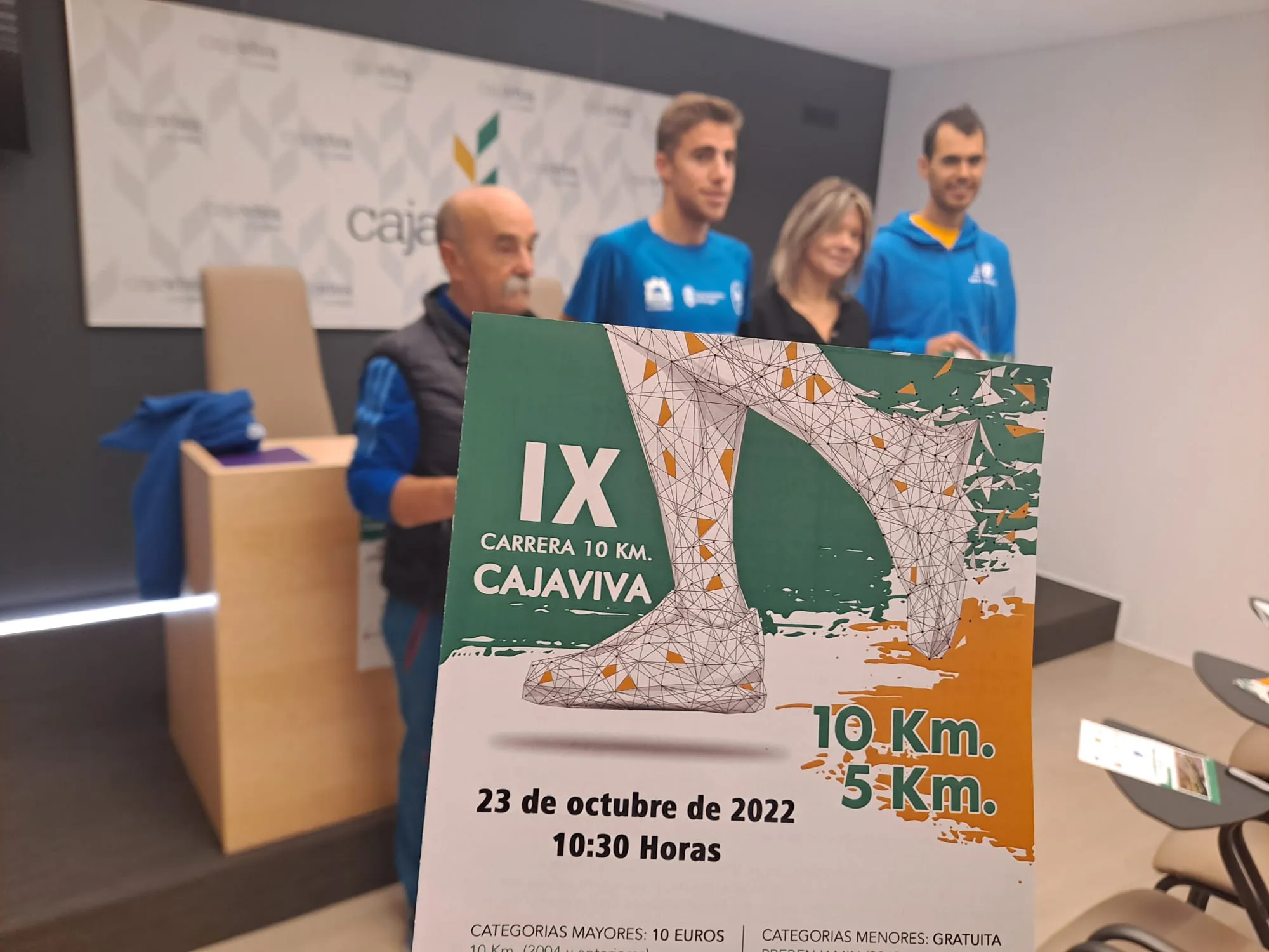 Los 10 kilómetros de Cajaviva se corren el 23 de octubre