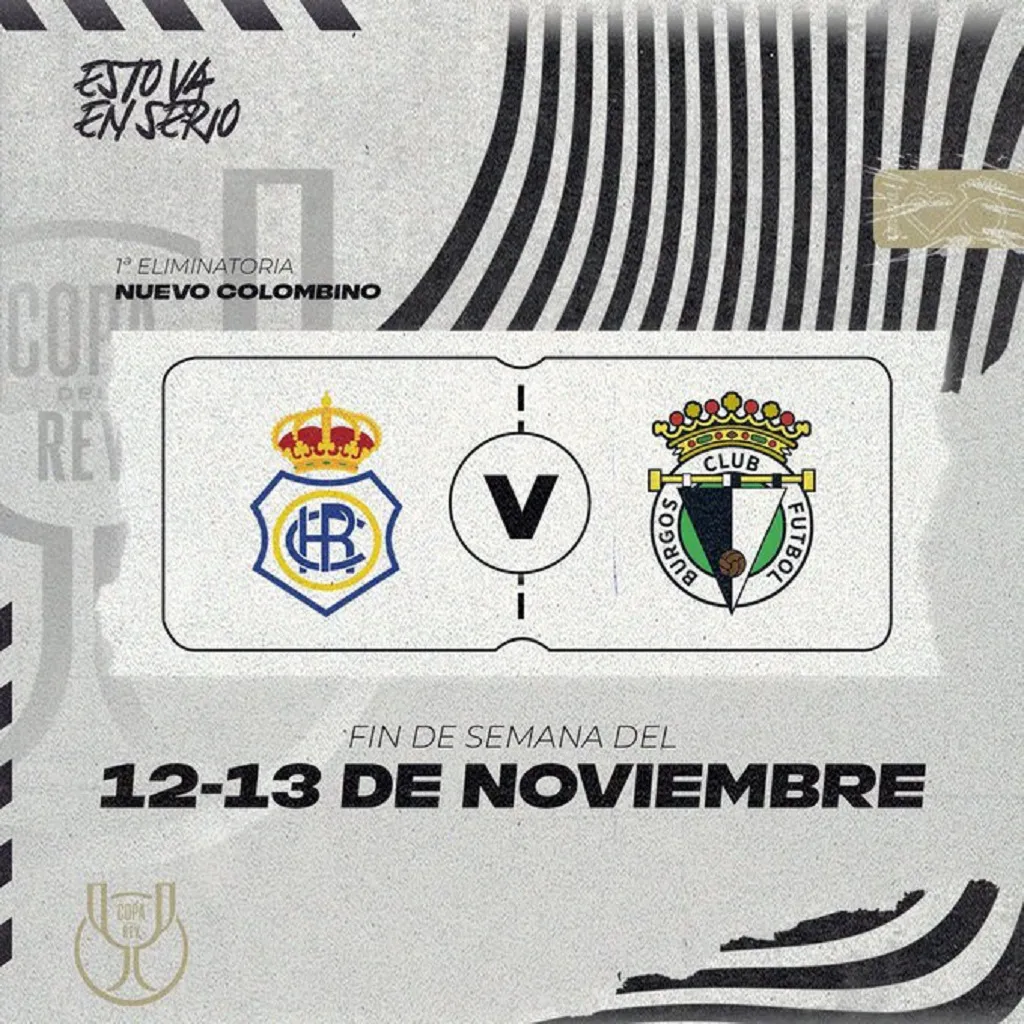 El Recreativo de Huelva, rival del Burgos CF en la Copa del Rey