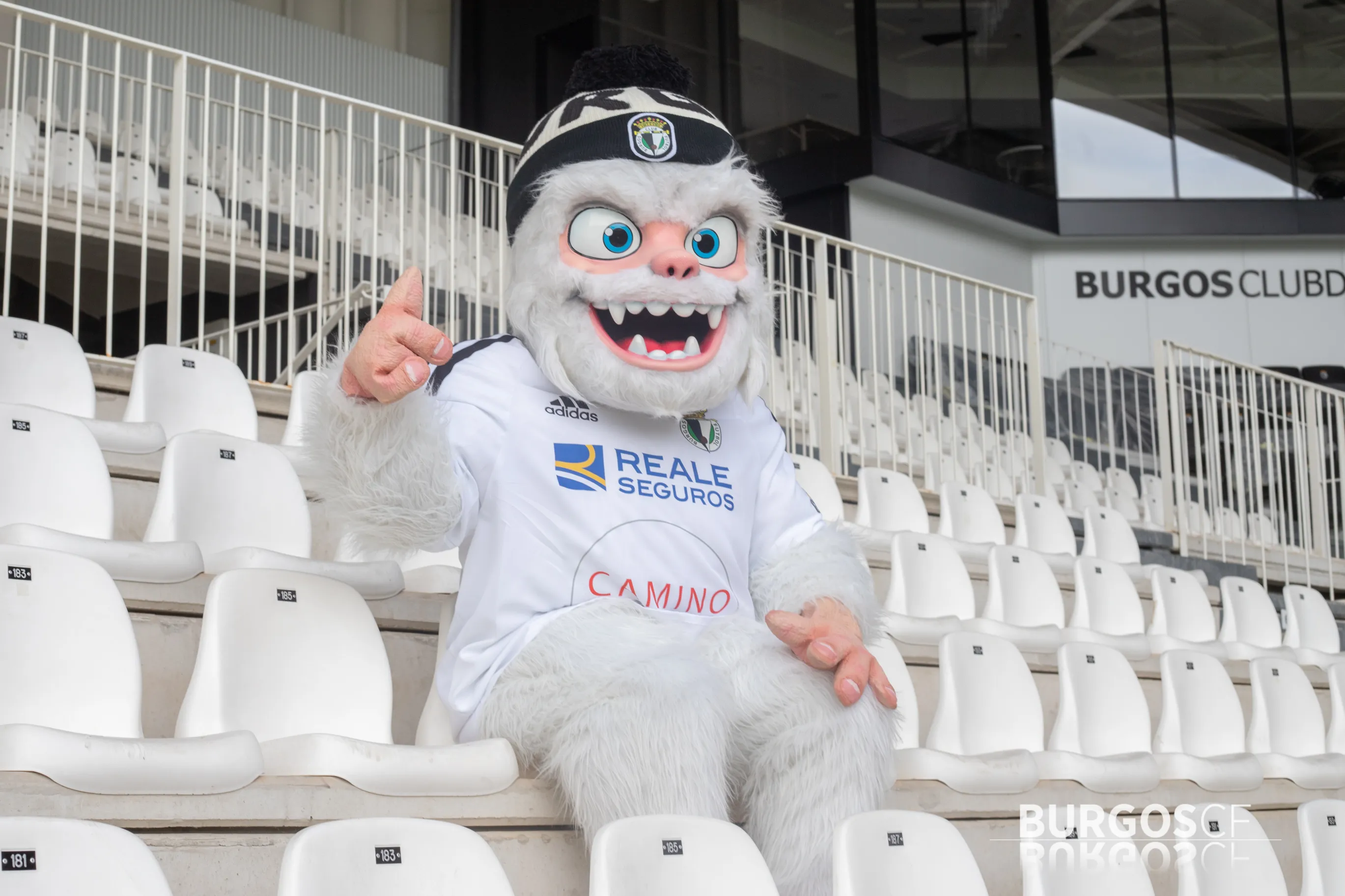 Fútbol Burgos: Nueva mascota del Burgos CF