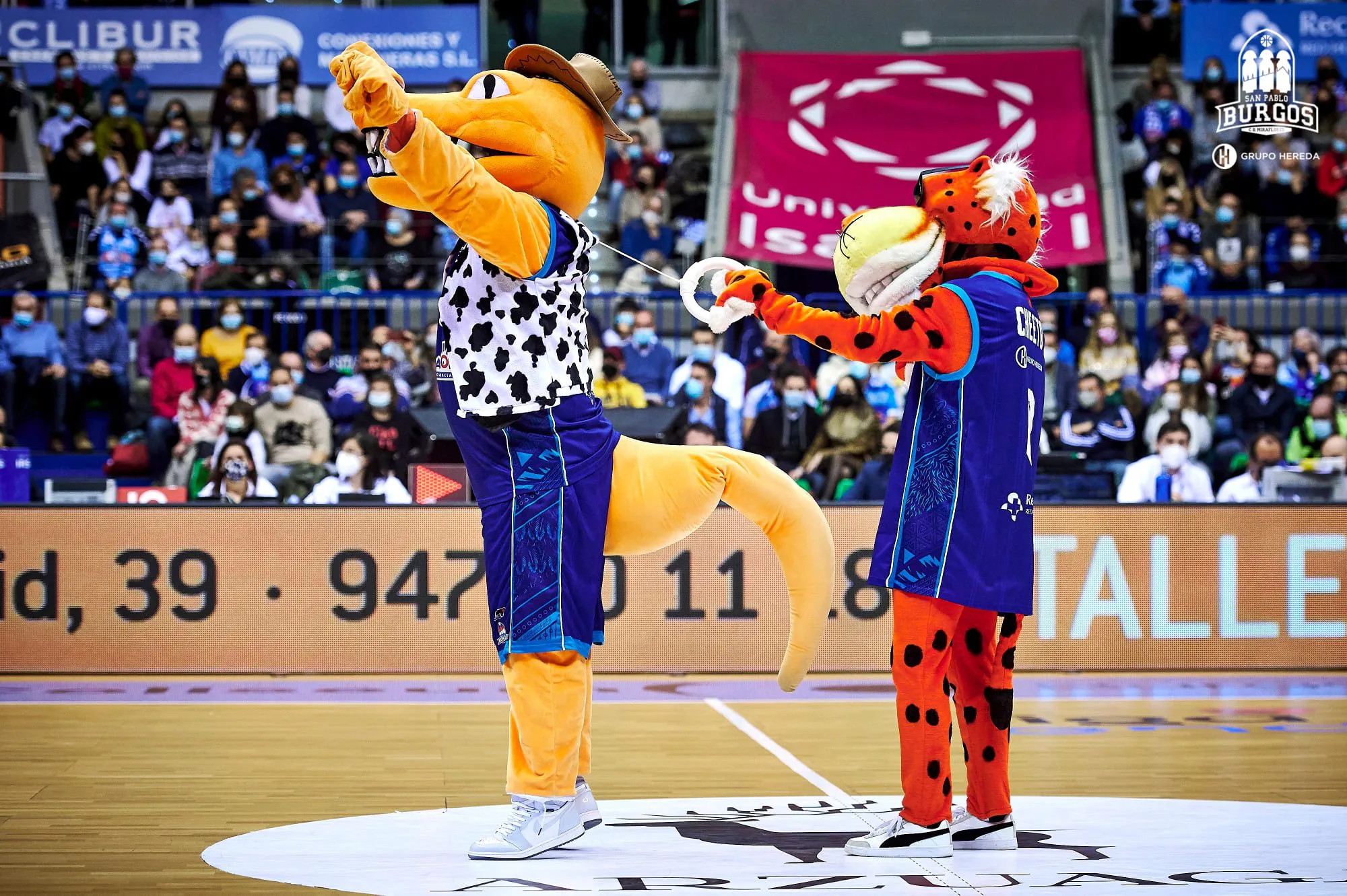 Baloncesto Burgos: El San Pablo quiere que la grada del sábado sea una fiesta de disfraces