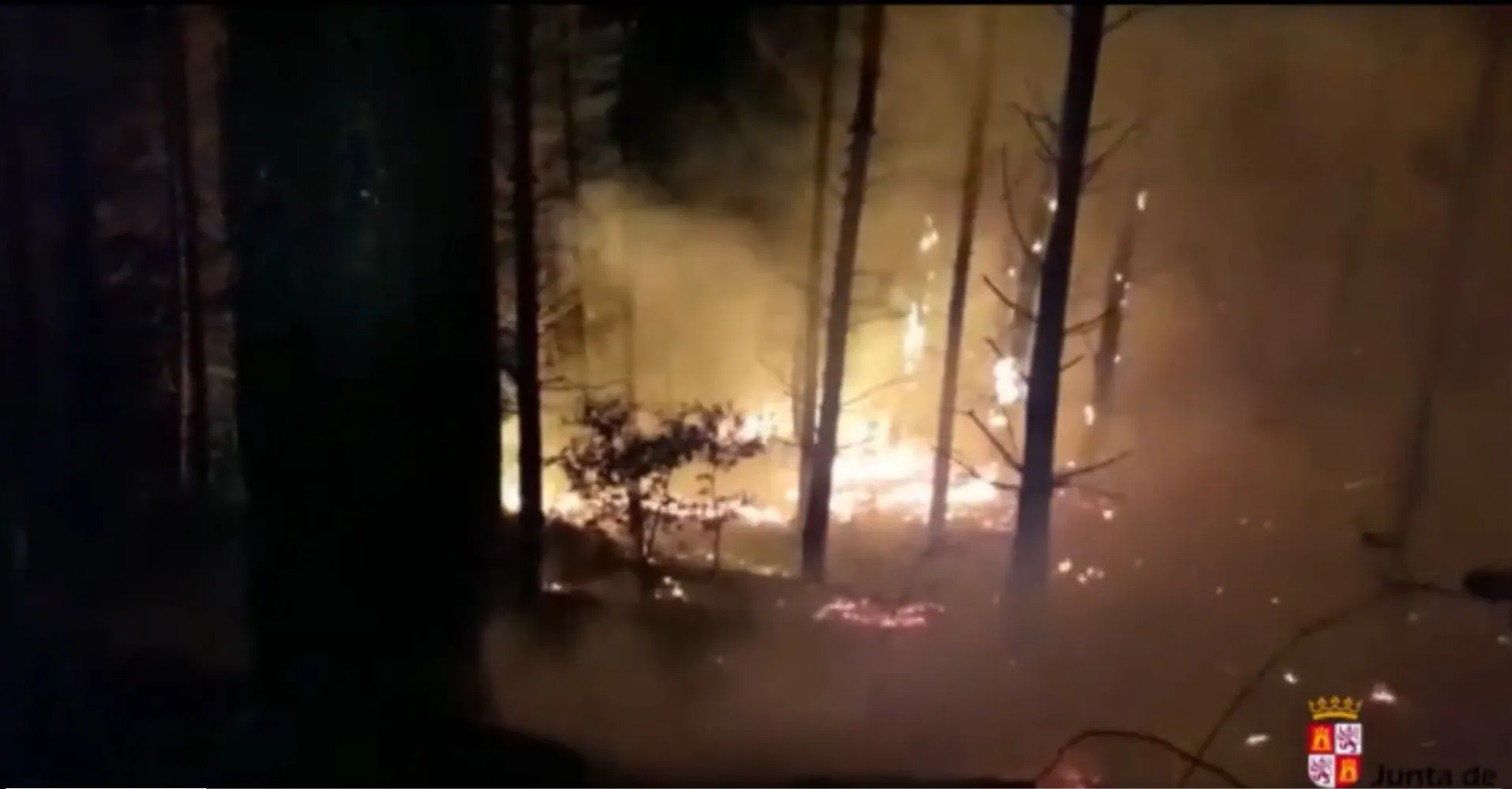 La Junta declara peligro medio de incendios forestales en las provincias de Burgos y Soria del 28 de octubre al 3 de noviembre