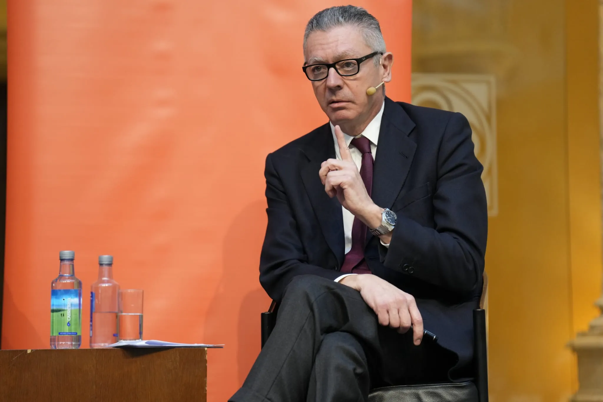 Alberto Ruiz-Gallardón asegura que el tejido empresarial de Burgos ofrece una gran oportunidad debido a su ubicación estratégica