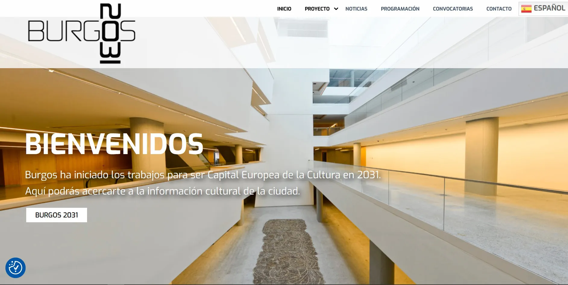 Burgos ya tiene página web para su candidatura de Capital Europea de la Cultura 2031