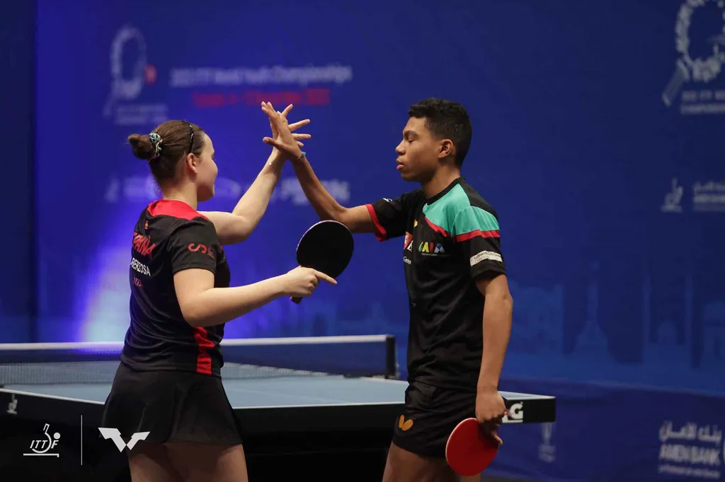 María Berzosa accede a la final del Campeonato del Mundo para Jóvenes en dobles mixto