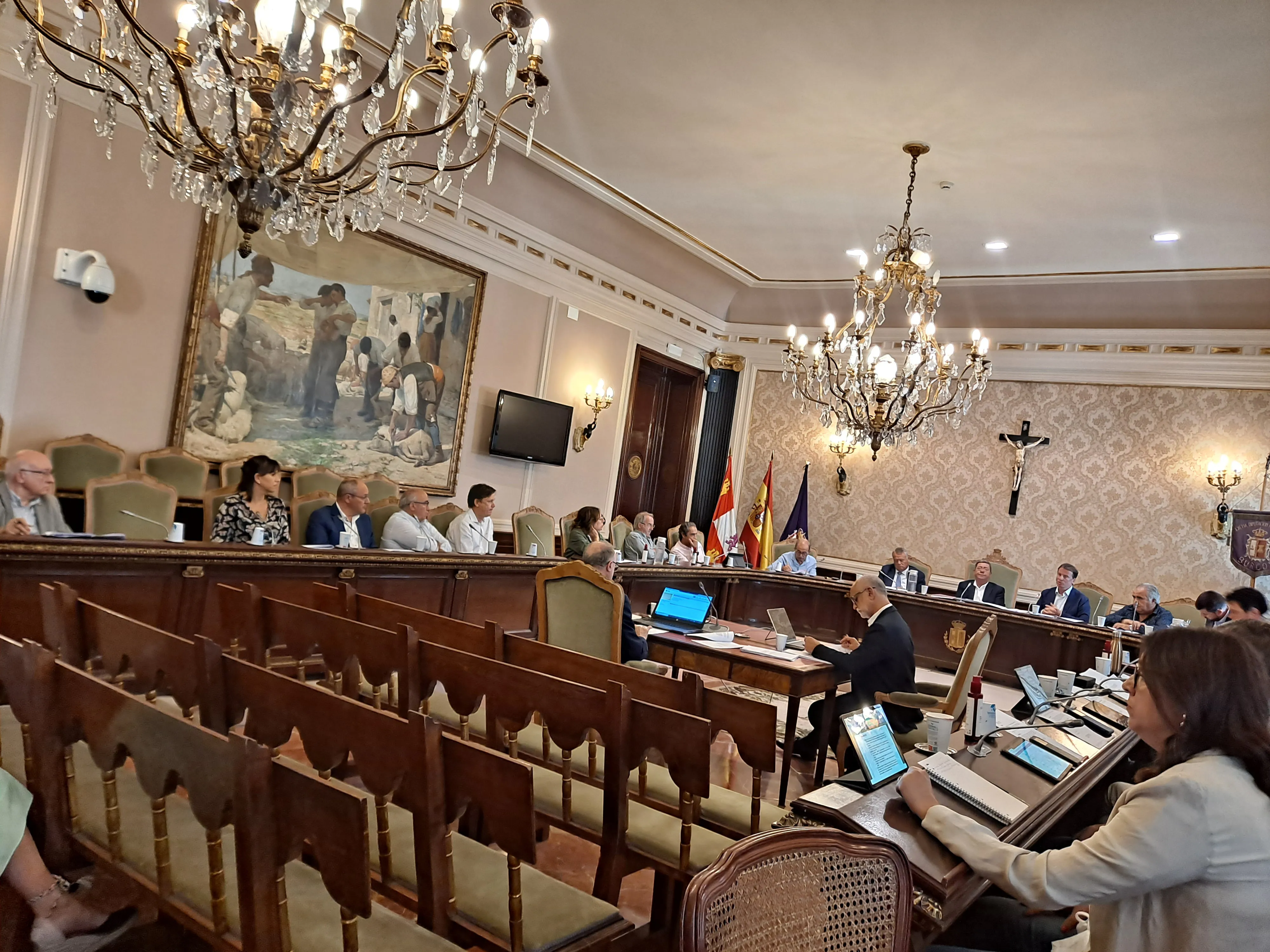 El Pleno de la Diputación de Burgos aprueba el Presupuesto General para el ejercicio 2023