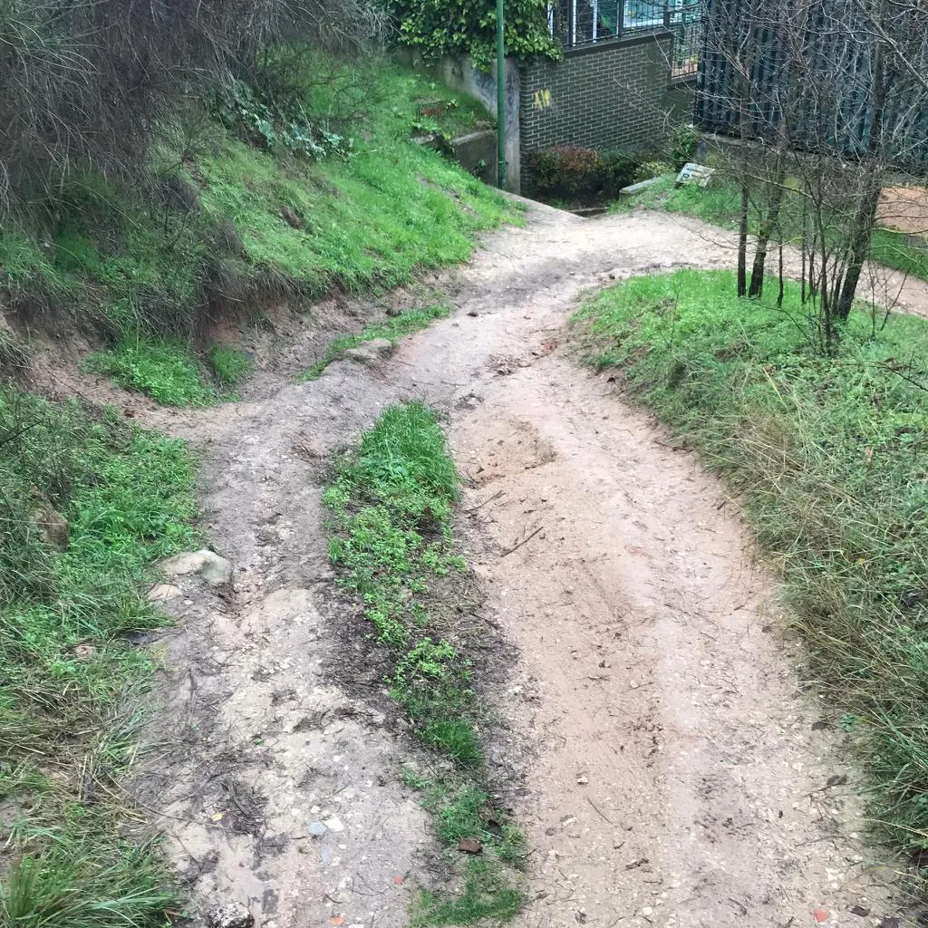 Foto 3 - El riesgo de querer caminar por el Cintur&oacute;n Verde, con unas administraciones que lo abandonan a su suerte