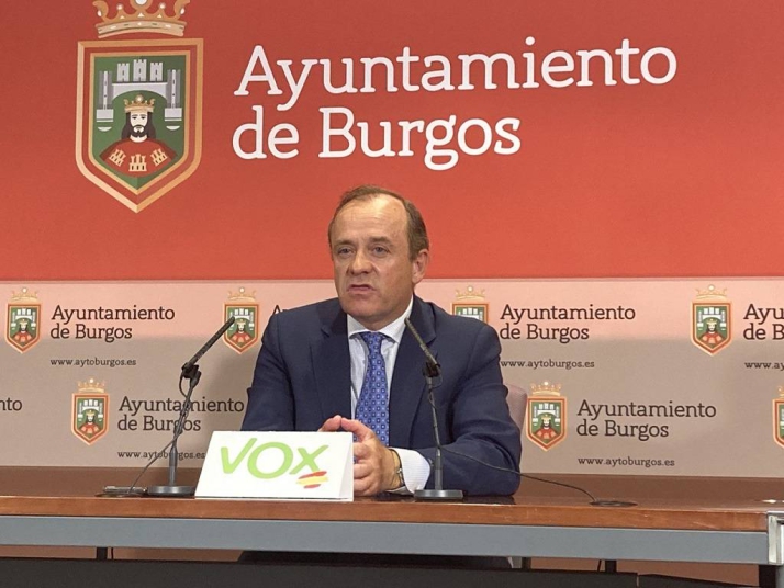 Vox Burgos en contra de que un contrato de patrocinio sea financiado al completo por el Ayuntamiento 