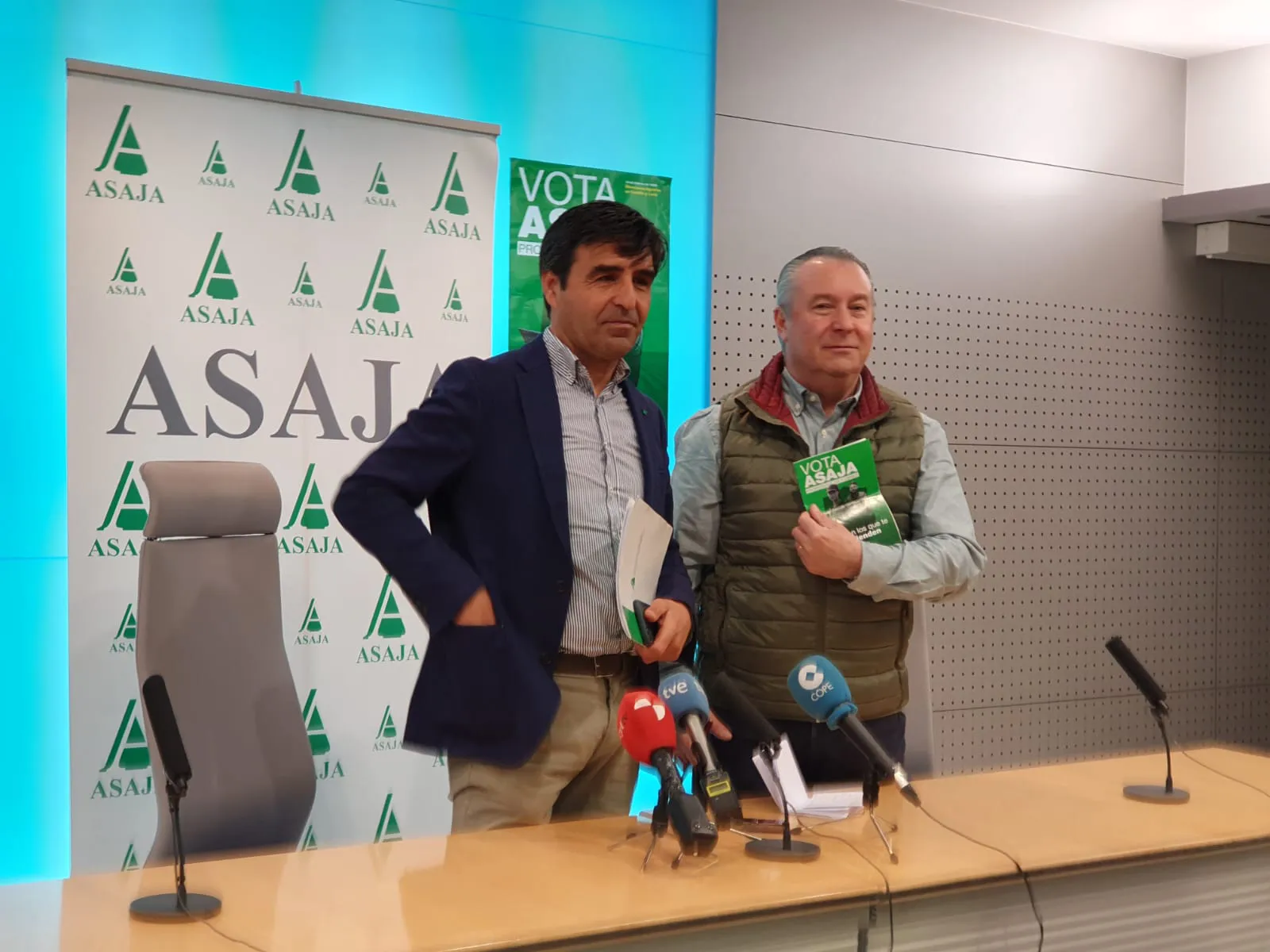 Esteban Martínez (ASAJA): Ha sido un año complicado, la escasez de lluvias ha provocado un 34% menos de cosecha de cereal en Castilla y León