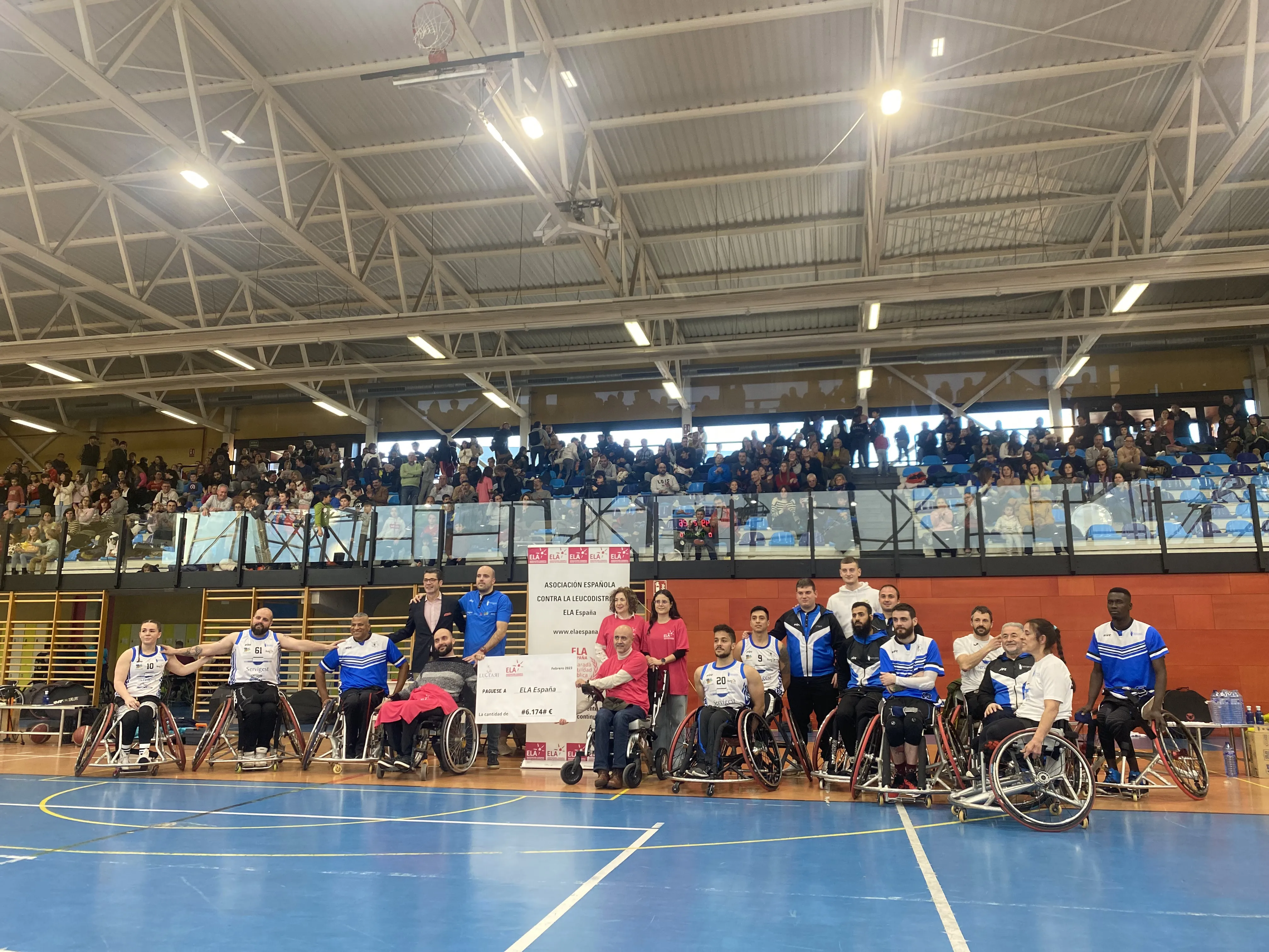 Más de 6.000 euros de solidaridad burgalesa se destinan a ELA España