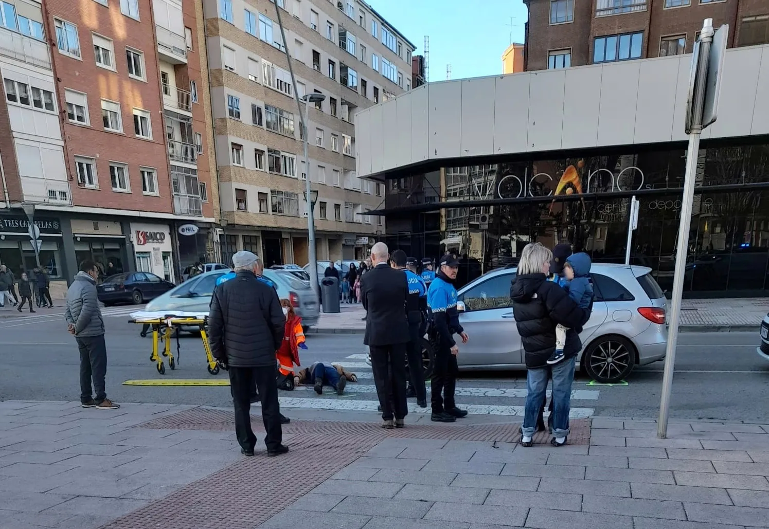 Dos atropellos con heridos en la ciudad de Burgos, con cinco horas de diferencia