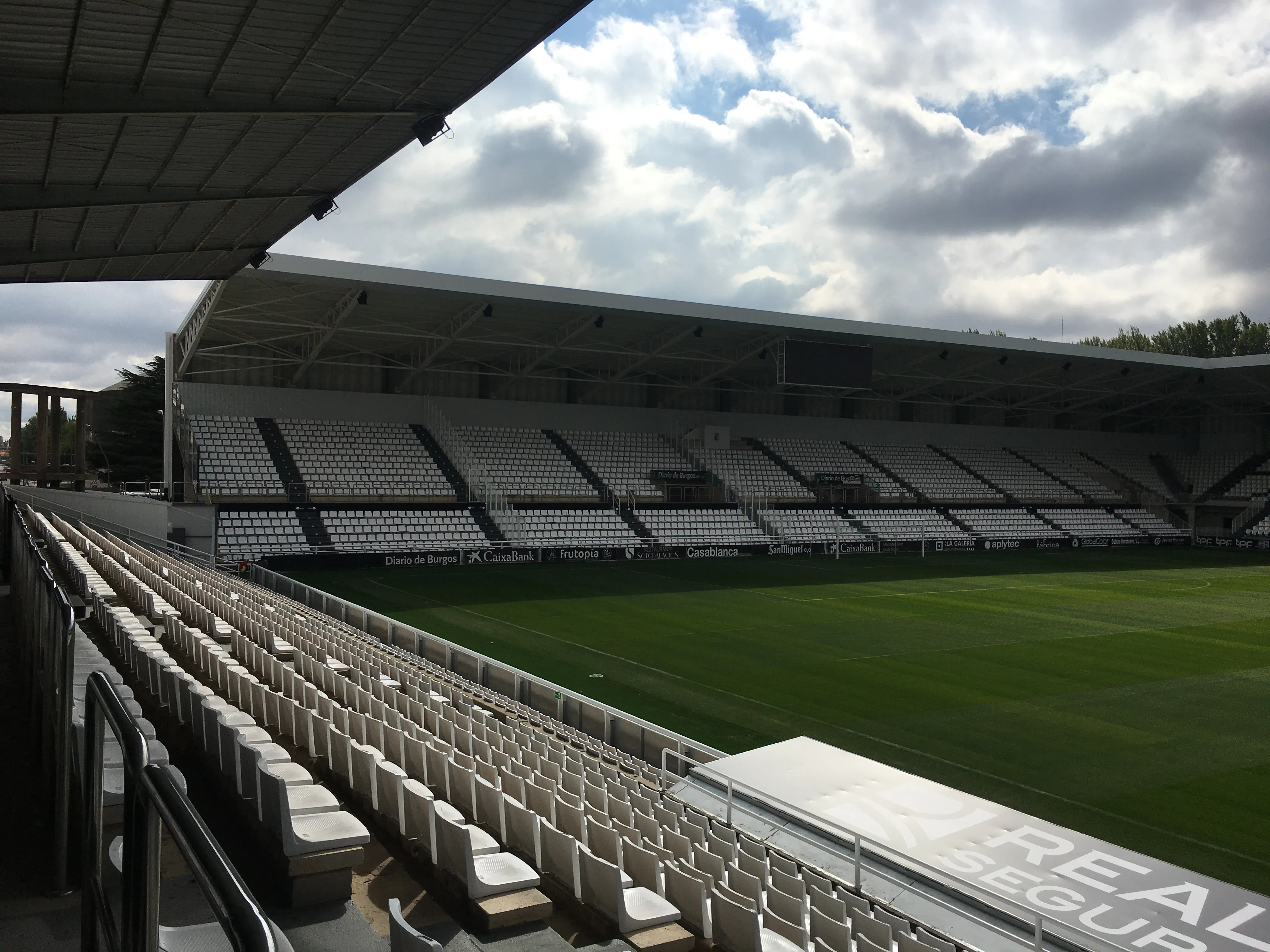 Fútbol Burgos: El acceso al estadio de El Plantío con huella dactilar será voluntario