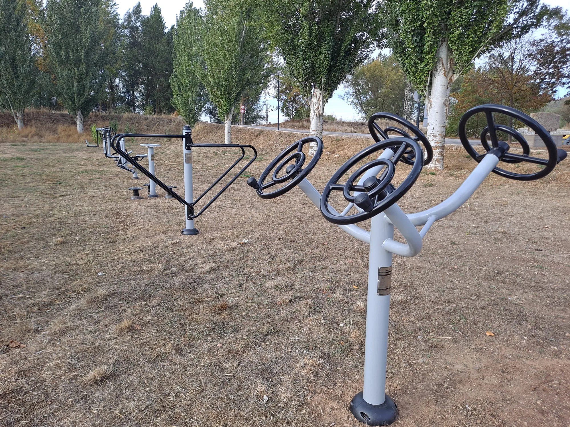 Burgos tiene un nuevo parque biosaludable: Aulas María Zambrano