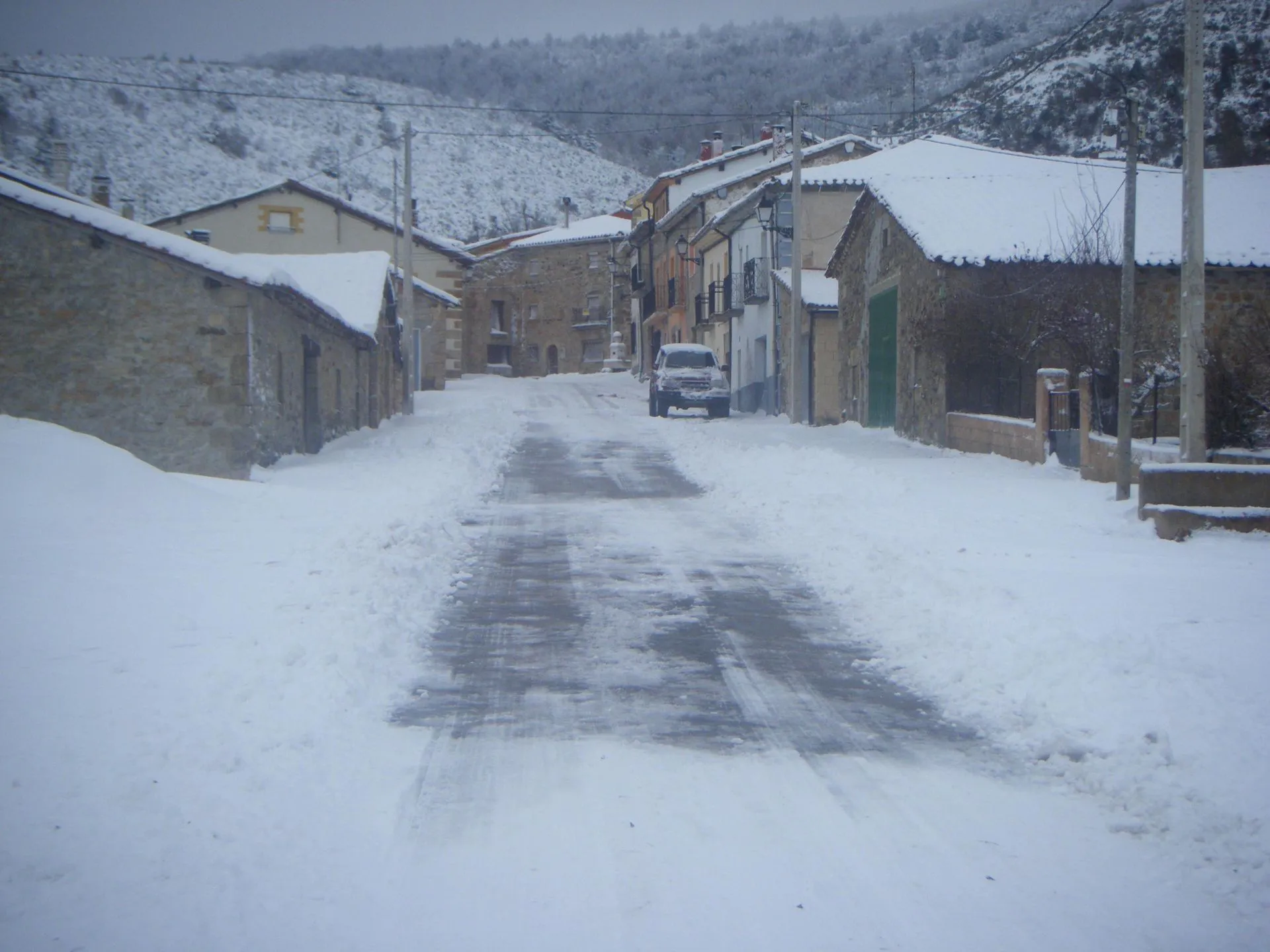 Monterubio de la Demanda marca -8.4ºC la temperatura más baja de la provincia.