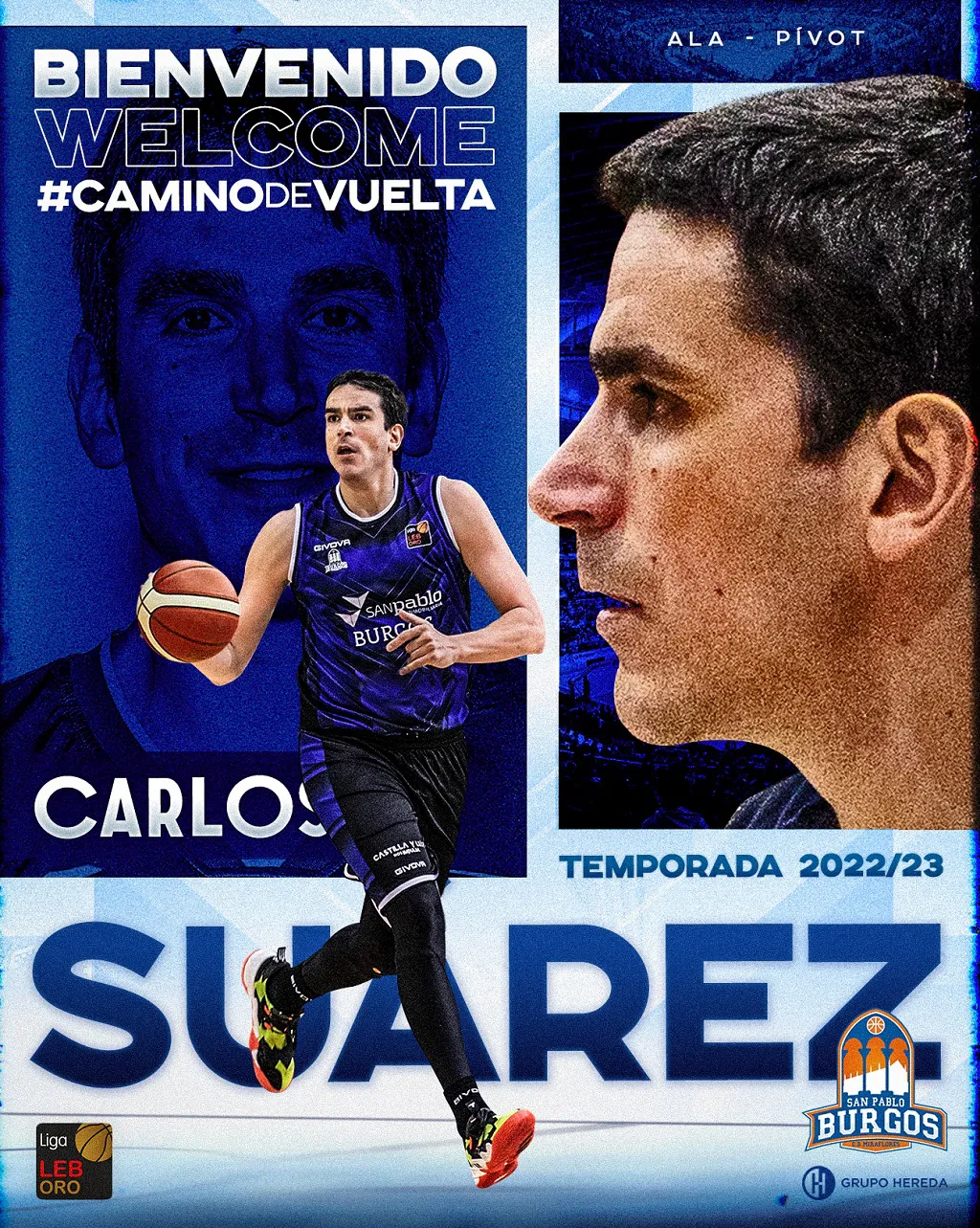El San Pablo Burgos incorpora a Carlos Suárez y KhyrI tHOMAS