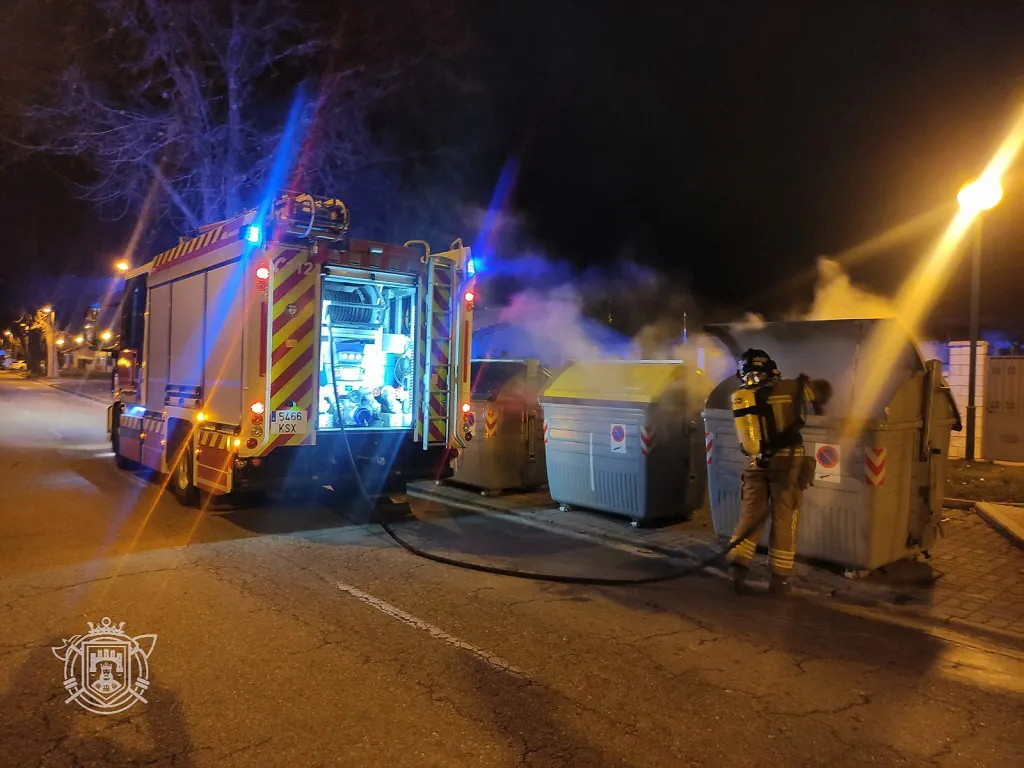 Los Bomberos de Burgos multiplican su actividad en las últimas horas
