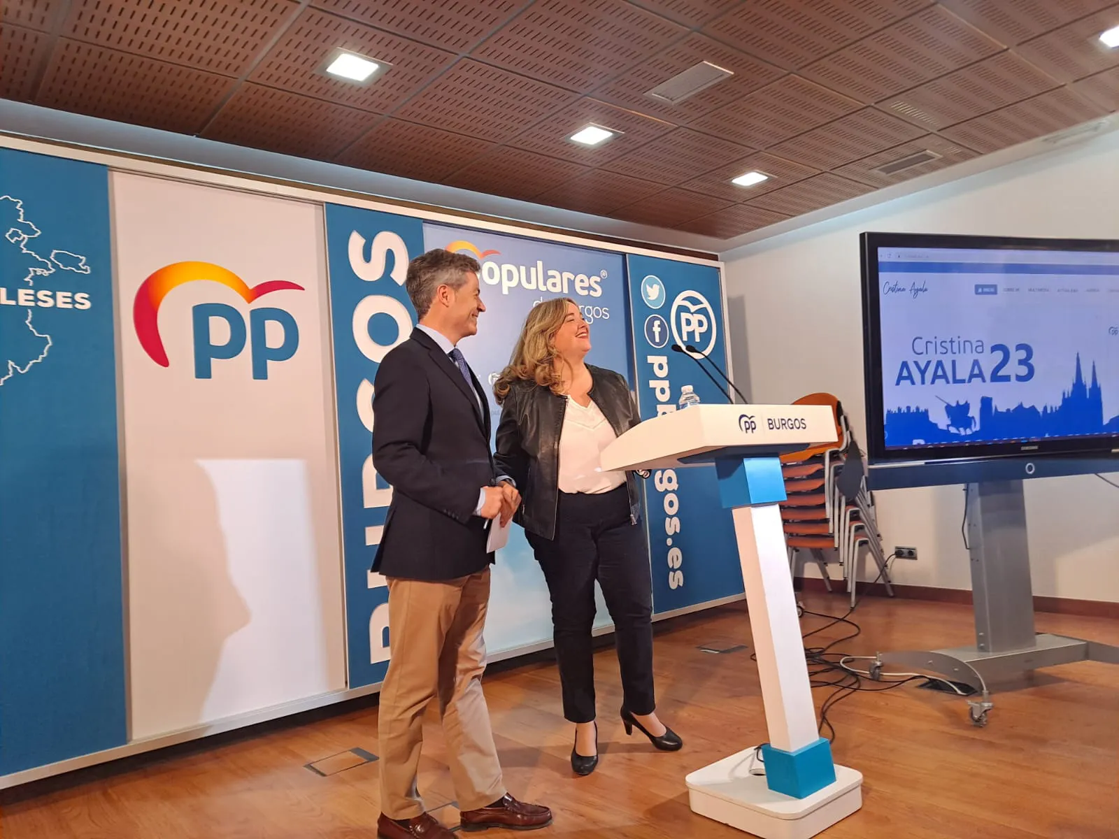 Cristina Ayala abre su propia página web para canalizar las sugerencias de los burgaleses