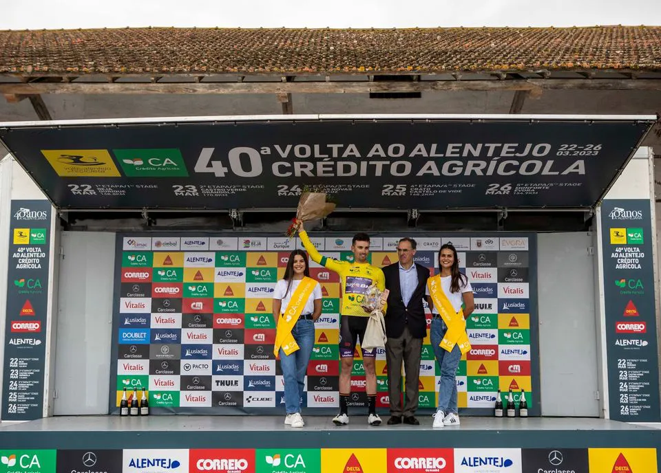 El francés Cyril Barthe gana en la Volta al Alentejo y se viste de líder