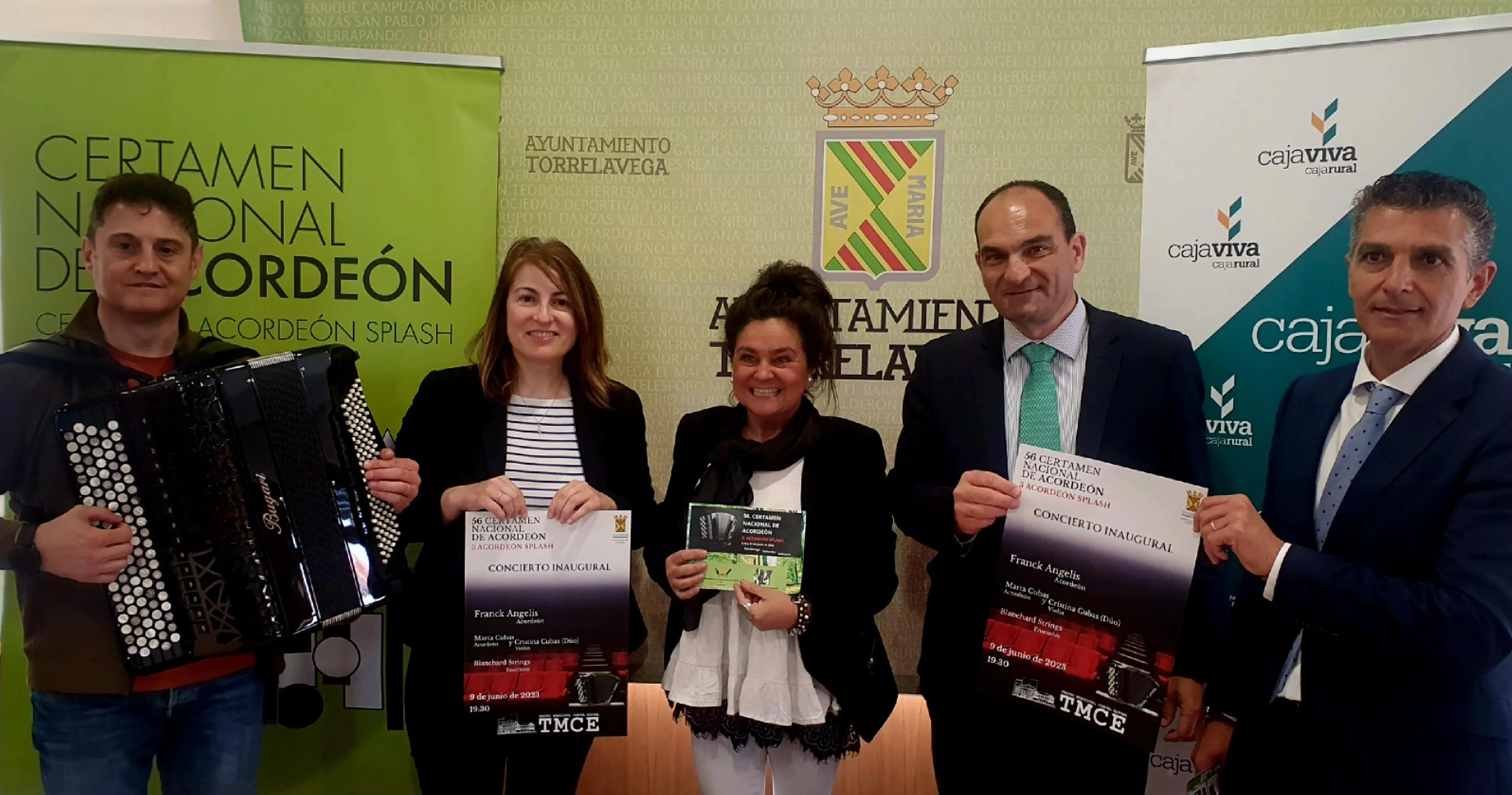 Fundación Caja Rural colabora con los Certámenes Nacionales de Acordeón y de Acordeón Splash