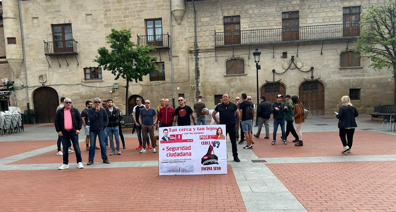 Miranda Burgos: Ciudadanos dotará a Miranda de Ebro de una Policía Local para el siglo XXI
