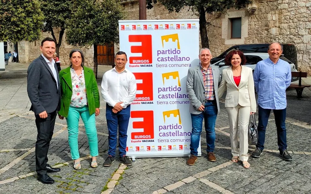 La coalición (EV-PCAS-TC) presenta su lista en Burgos