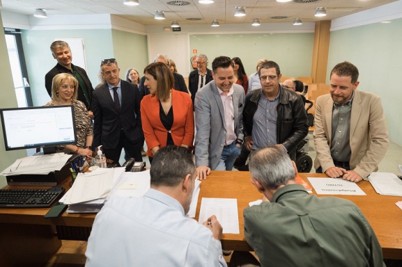 PP, PSOE y Vox registran su candidatura a la alcaldía en la Junta Electoral