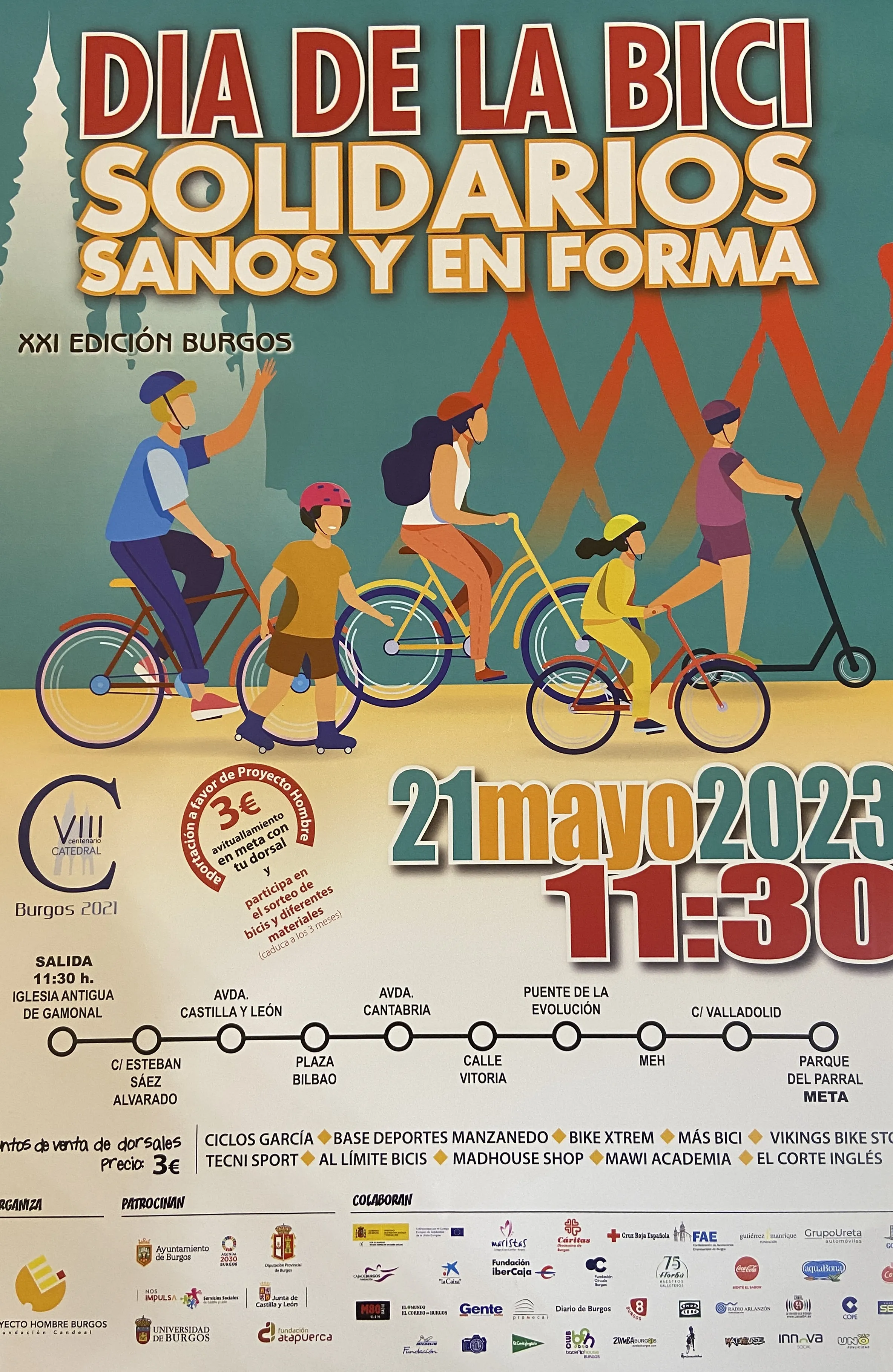 Llega la XXI edición del Día de la Bici