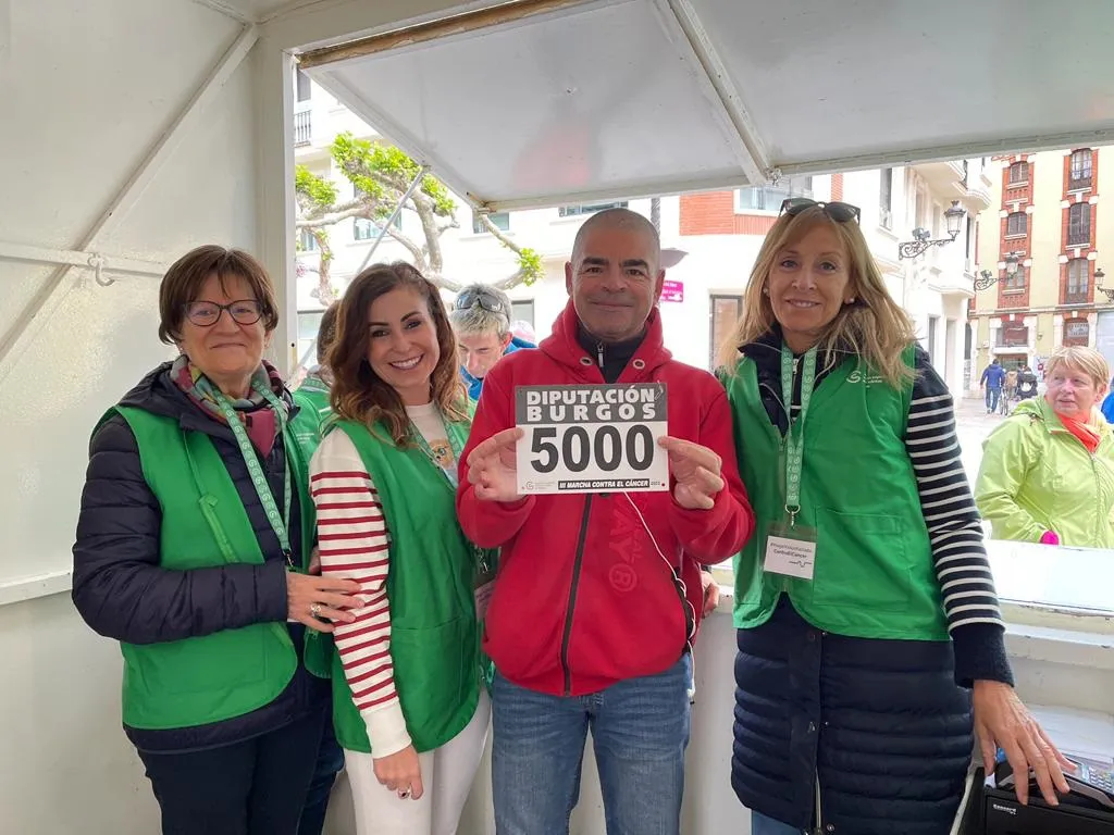 Éxito de inscripciones en la III Marcha Burgos contra el cáncer con 5.000 dorsales