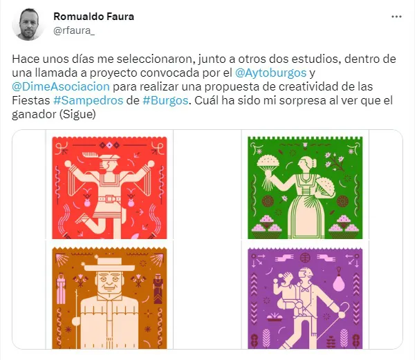 Uno de los artistas rechazados para el cartel de fiestas de Burgos denuncia un posible fraude