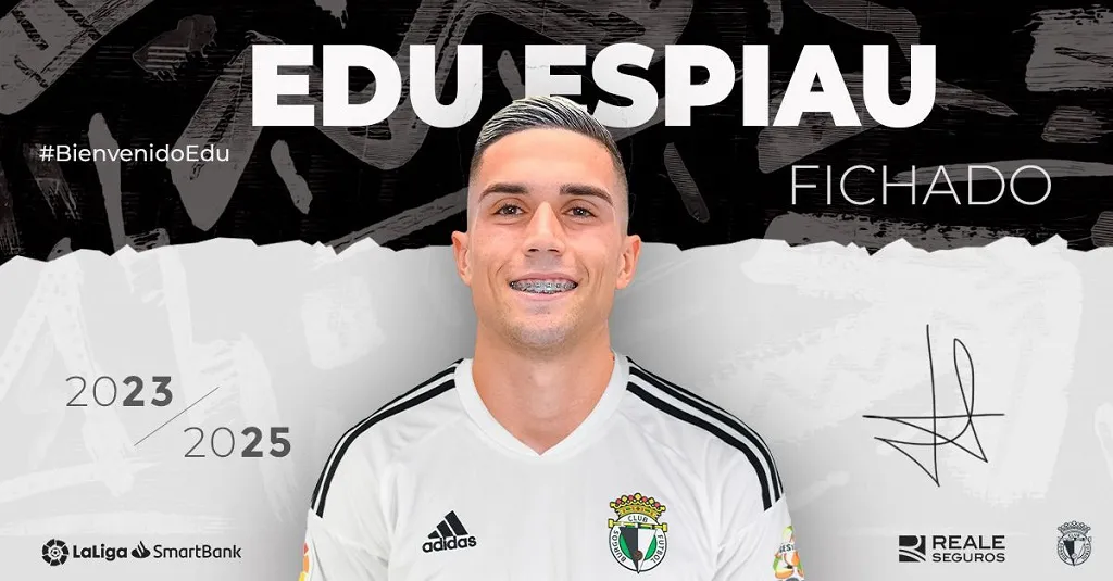 Edu Espiau, primer refuerzo del Burgos CF para la próxima temporada