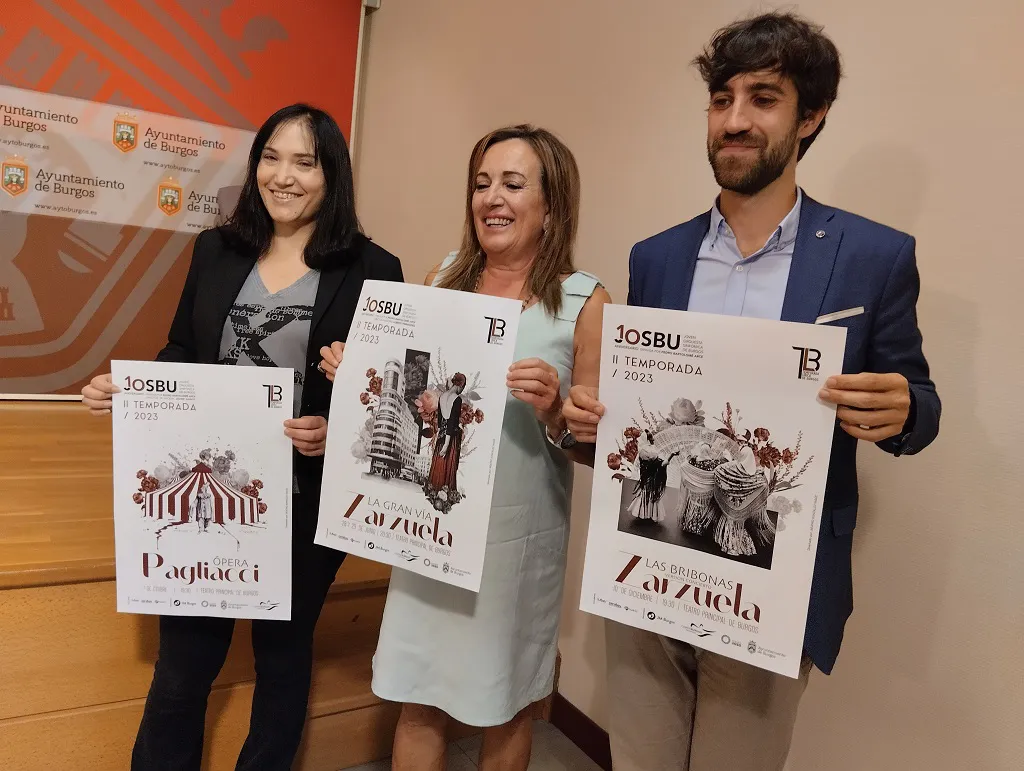 Dos Zarzuelas y una Ópera componen la segunda temporada lírica de Burgos
