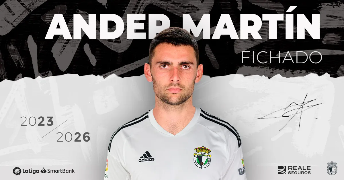 Fútbol Burgos: Ander Martín, nuevo fichaje del Burgos CF