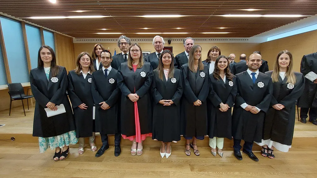 Nueve jueces juran sus cargos y toman posesión ante la Sala de Gobierno del TSJCyL